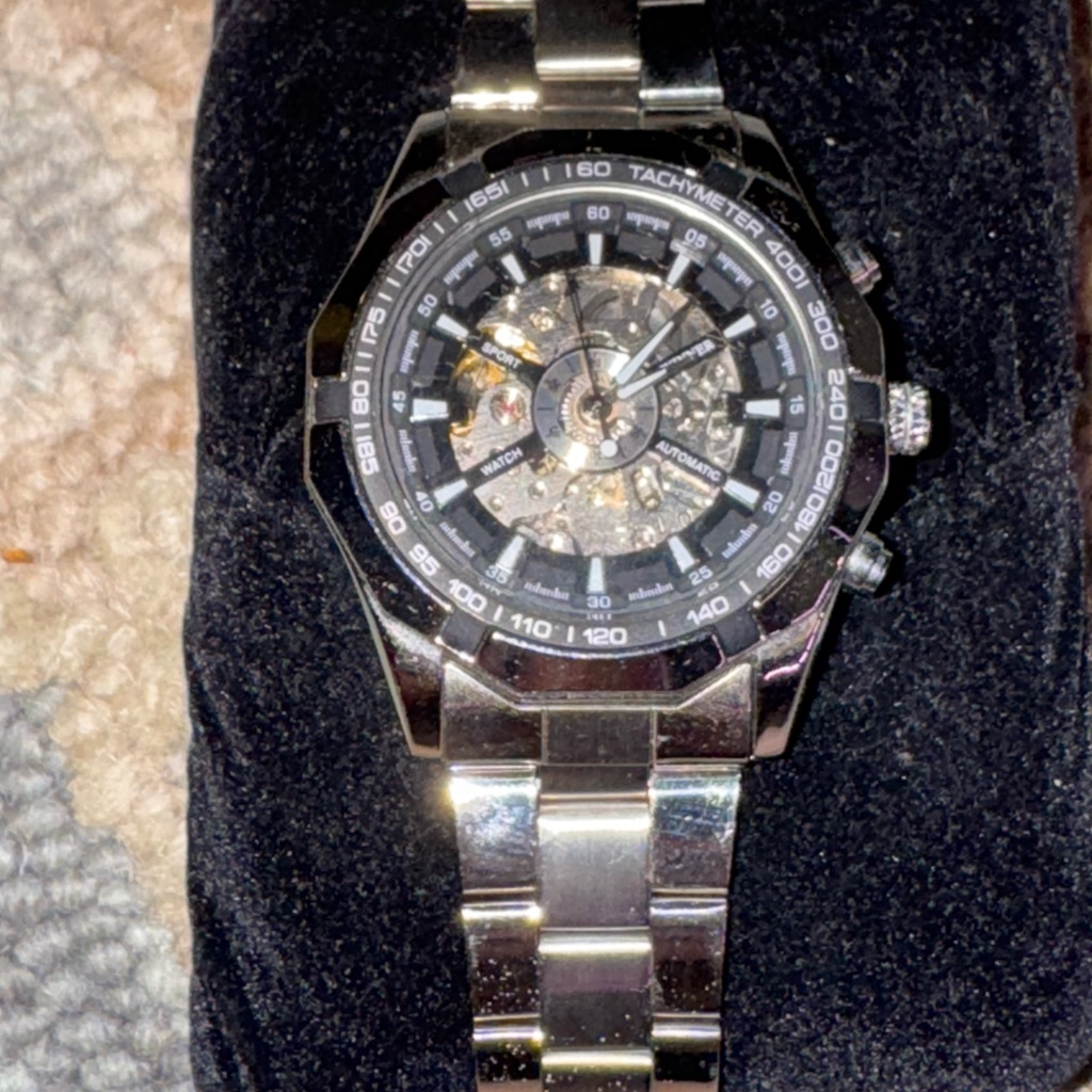 Automatic Stainless Steel Chronograph Watch